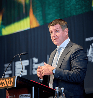 Mike Baird speaks at International Dementia Conference 2022
